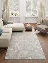 Charleston Elegance Collection Area Rug -  Palmetto Rectangle Ivory  lifestyle 3
