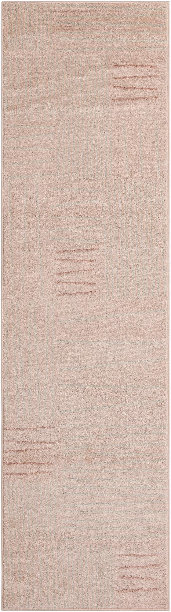 Charleston Elegance Collection Area Rug - Magnolia Runner Pink Main