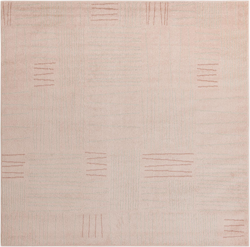 Charleston Elegance Collection Area Rug - Magnolia Square Pink  lifestyle 83