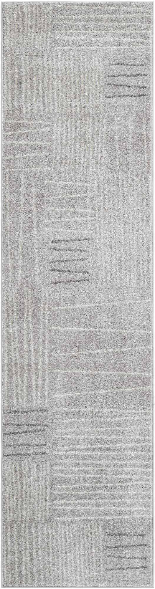 Charleston Elegance Collection Area Rug - Magnolia Runner Gray  lifestyle 78