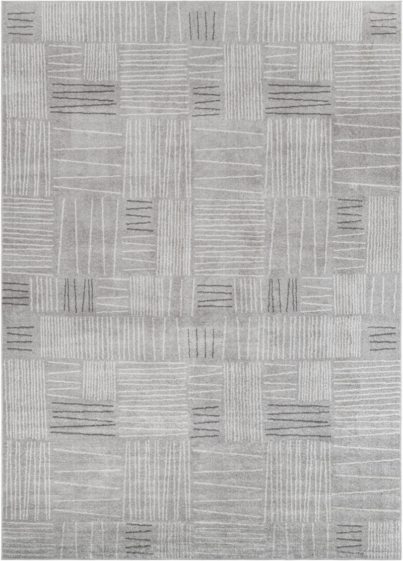 Charleston Elegance Collection Area Rug - Magnolia Rectangle Gray  lifestyle 4