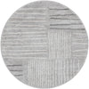 Charleston Elegance Collection Area Rug - Magnolia Round Gray  lifestyle 77