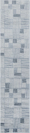 Charleston Elegance Collection Area Rug -  Palmetto Runner Light Blue Main