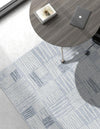 Charleston Elegance Collection Area Rug -  Palmetto Rectangle Light Blue  lifestyle 37