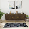 Charleston Elegance Collection Area Rug -  Palmetto Runner Navy Blue  lifestyle 17