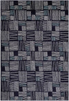 Charleston Elegance Collection Area Rug -  Palmetto Rectangle Navy Blue Main