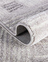 Charleston Elegance Collection Area Rug -  Palmetto Round Gray  lifestyle 5