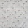 Charleston Elegance Collection Area Rug -  Palmetto Square Gray  lifestyle 57