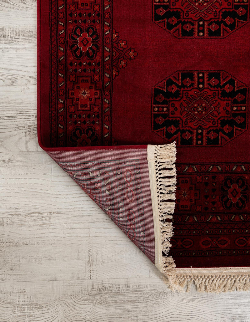 Samarkand Elegance Collection Area Rug -  Fergana Rectangle Red  lifestyle 6