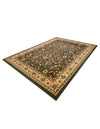 Isfahan Elegance Collection Area Rug - Naghsh-e Jahan (Green) Rectangle Green  lifestyle 28