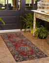 Patio Elegance Collection Area Rug -  Terrace Runner Antique Red  lifestyle 41
