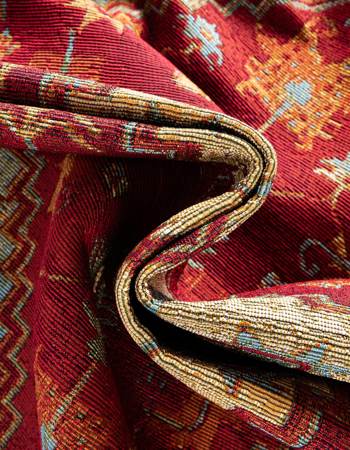 Patio Elegance Collection Area Rug -  Arbor Rectangle Red Green Blue  lifestyle 15