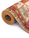 Patio Elegance Collection Area Rug -  Arbor Rectangle Red Green Blue  lifestyle 19