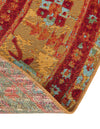 Patio Elegance Collection Area Rug -  Arbor Round Red Green Blue  lifestyle 67