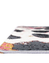 Urban Terrace Collection Area Rug -  Piazza Rectangle White and Black  lifestyle 14