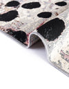 Urban Terrace Collection Area Rug -  Piazza Rectangle White and Black  lifestyle 17