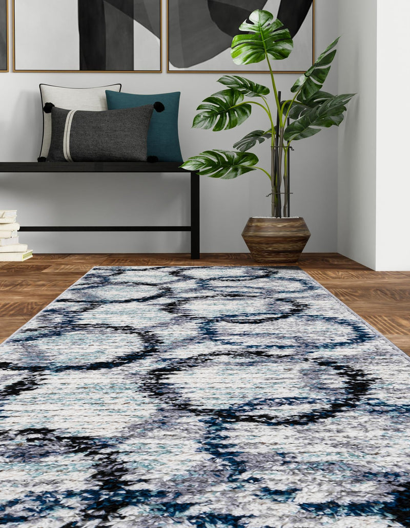 Santa Fe Trails Collection Area Rug -  Taos Runner Ivory  lifestyle 33