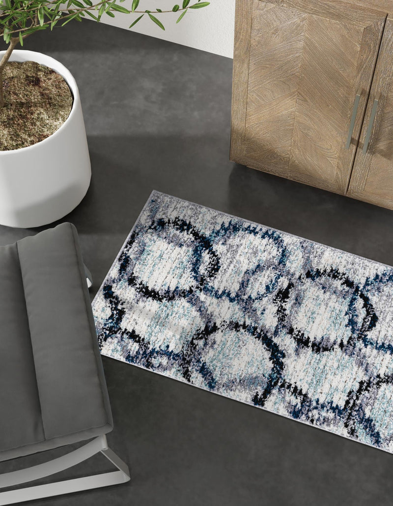 Santa Fe Trails Collection Area Rug -  Taos Runner Ivory  lifestyle 43