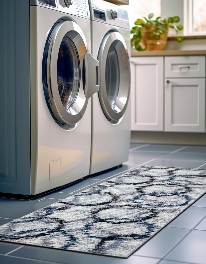 Santa Fe Trails Collection Area Rug -  Taos Runner Ivory  lifestyle 45