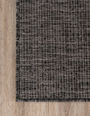 Seaside Serenity Collection Area Rug - Veranda (Black) Rectangle Black  lifestyle 5