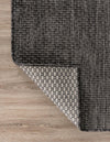 Seaside Serenity Collection Area Rug - Veranda (Black) Rectangle Black  lifestyle 6