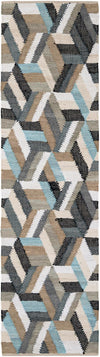 Thar Cotton Collection Area Rug -  Cochin Runner Blue  lifestyle 11
