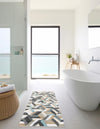 Thar Cotton Collection Area Rug -  Cochin Runner Blue  lifestyle 27