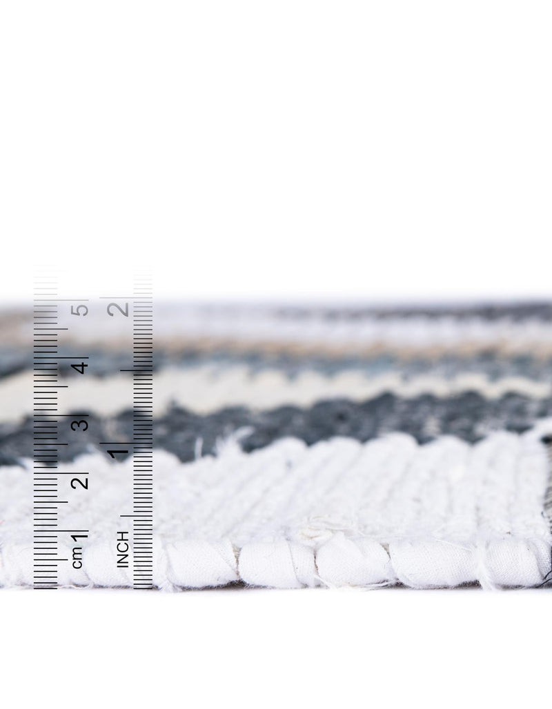 Thar Cotton Collection Area Rug -  Cochin Runner Blue  lifestyle 30