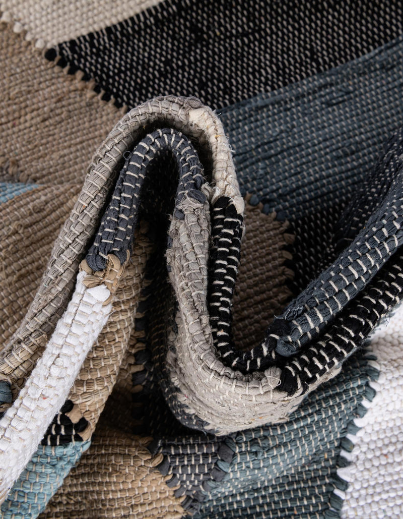 Thar Cotton Collection Area Rug -  Cochin Runner Blue  lifestyle 33