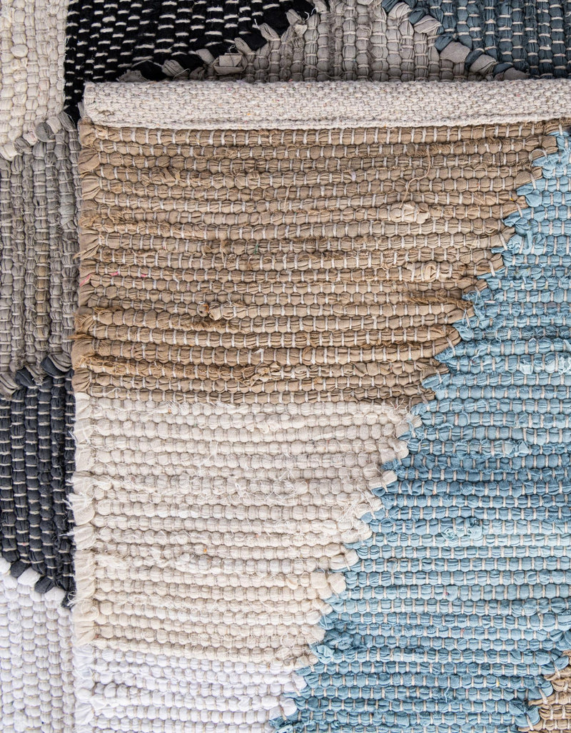 Thar Cotton Collection Area Rug -  Cochin Runner Blue  lifestyle 34