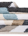 Thar Cotton Collection Area Rug -  Cochin Runner Blue  lifestyle 39