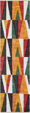Thar Cotton Collection Area Rug -  Kannur Runner Multi  lifestyle 11