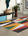 Thar Cotton Collection Area Rug -  Kannur Rectangle Multi  lifestyle 7