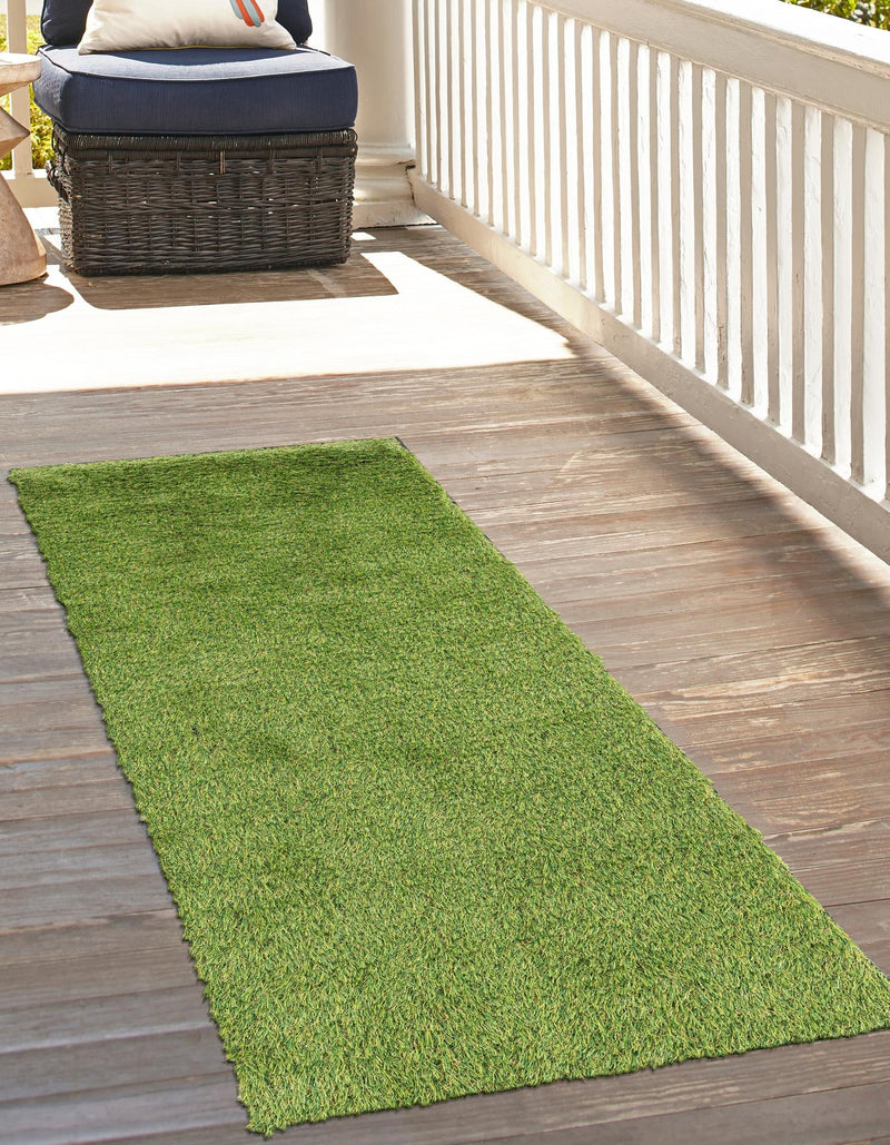 Meadow Retreat Collection Area Rug - Glen Runner Green  lifestyle 55