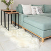 Arctic Lambskin Luxe Collection Area Rug - Tundra Runner White  lifestyle 61