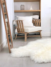 Arctic Lambskin Luxe Collection Area Rug - Tundra Rectangle White  lifestyle 12