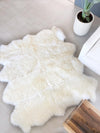 Arctic Lambskin Luxe Collection Area Rug - Tundra Rectangle White  lifestyle 13