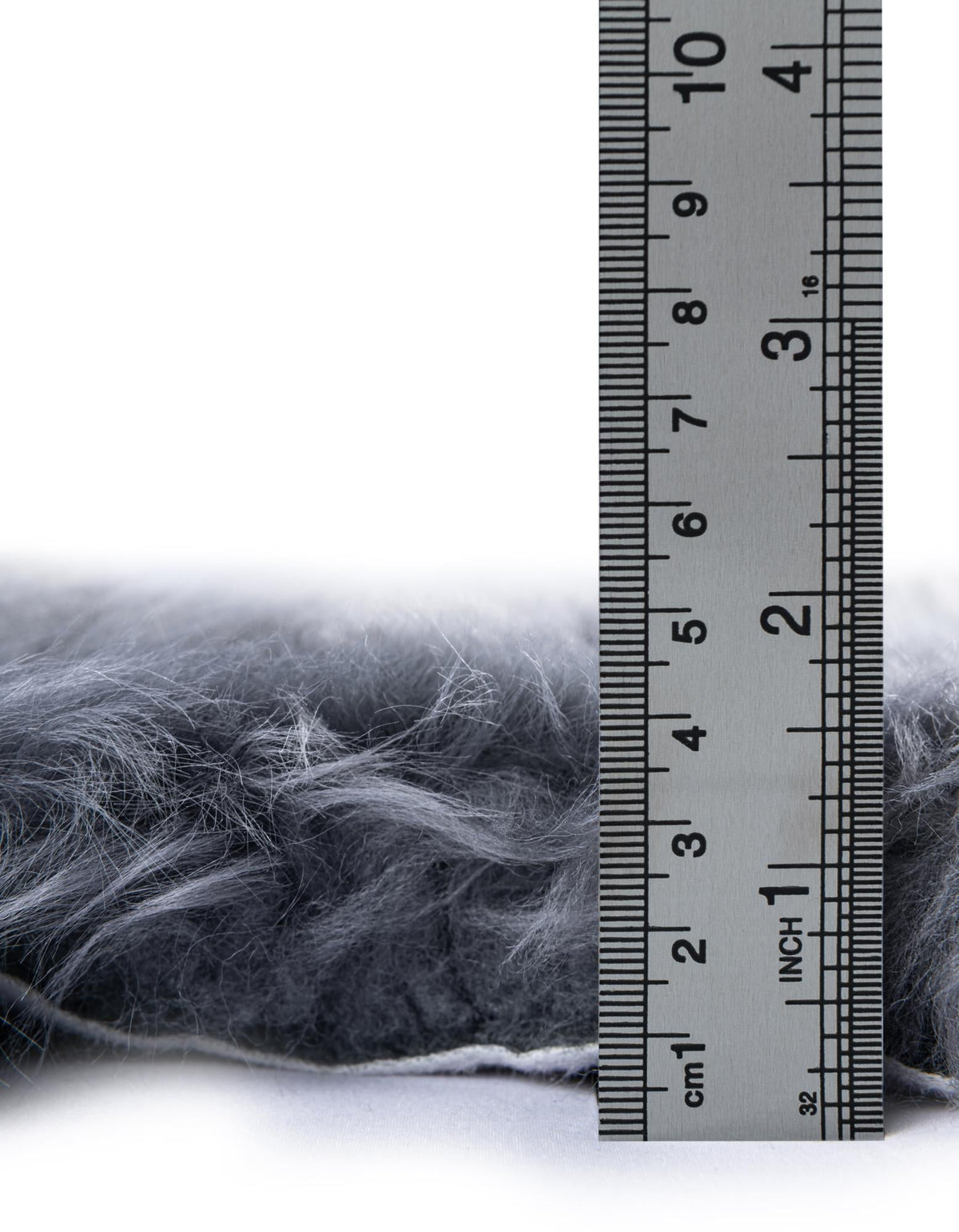Arctic Lambskin Luxe Collection Area Rug - Tundra Rectangle Gray  lifestyle 48