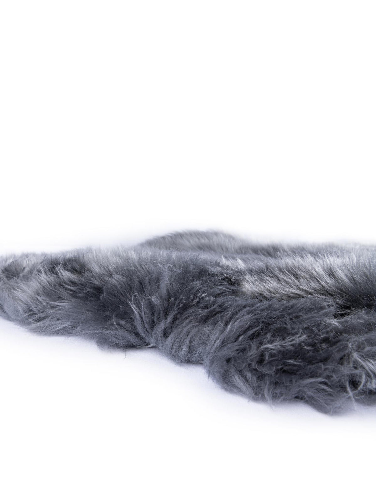 Arctic Lambskin Luxe Collection Area Rug - Tundra Rectangle Gray  lifestyle 58