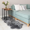 Arctic Lambskin Luxe Collection Area Rug - Tundra Rectangle Gray  lifestyle 12