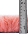 Arctic Lambskin Luxe Collection Area Rug - Tundra Rectangle Pink  lifestyle 31