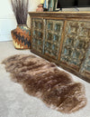 Arctic Lambskin Luxe Collection Area Rug - Tundra Runner Beige  lifestyle 98