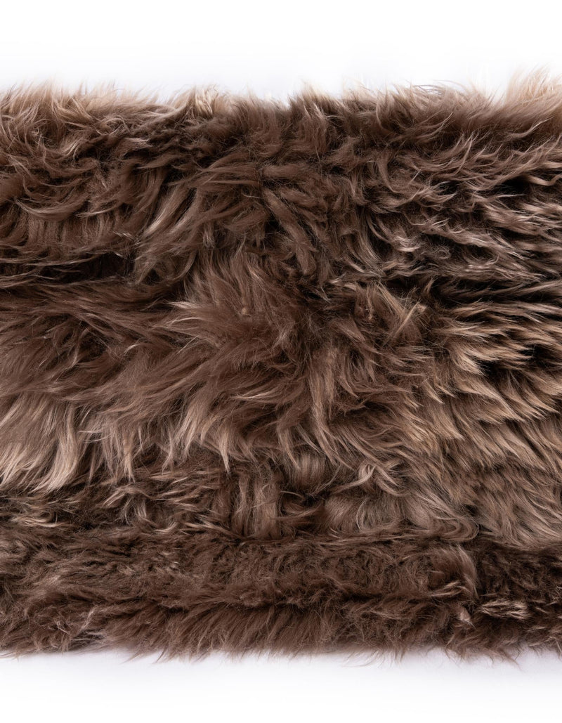 Arctic Lambskin Luxe Collection Area Rug - Tundra Rectangle Beige  lifestyle 94