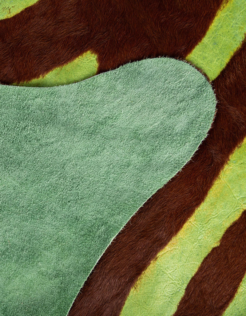 Savannah Hideaway Collection Area Rug -  Kalahari Rectangle Green and Brown   lifestyle 9