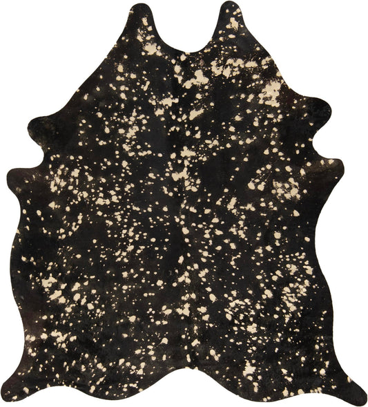 Savannah Hideaway Collection Area Rug -  Savannah Rectangle Black and Gold Main