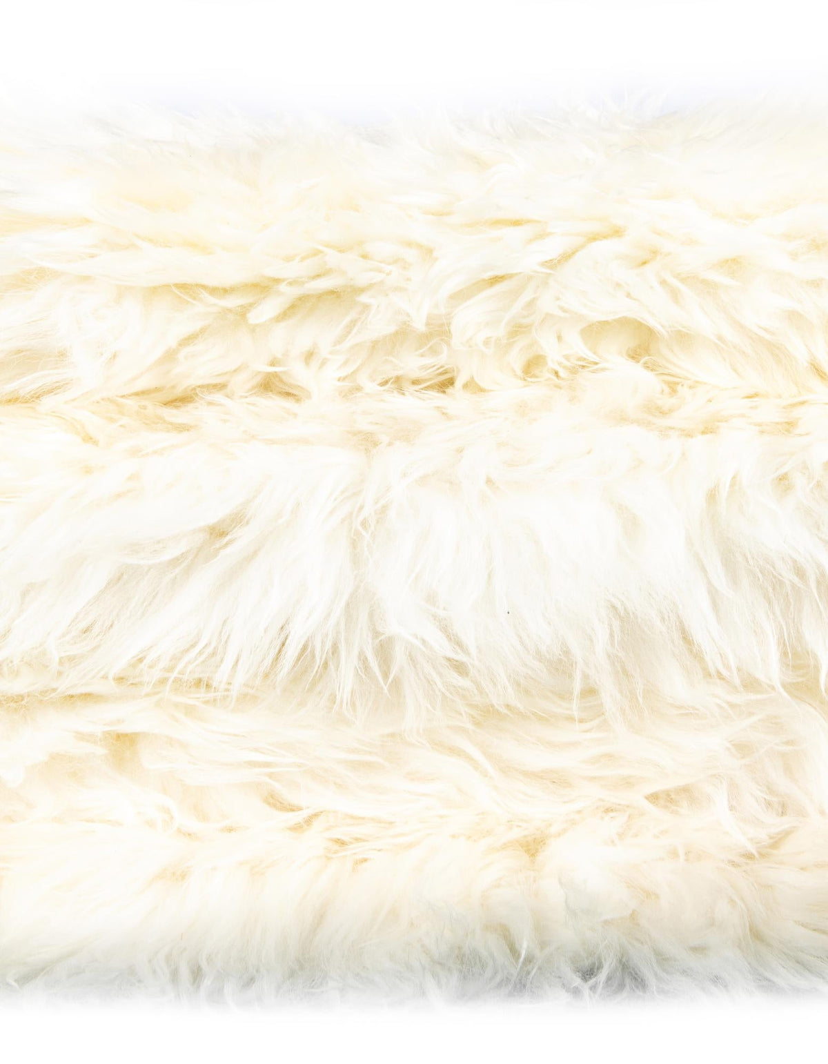 Lambskin Haven Collection Area Rug - Fleeceville Round White  lifestyle 42