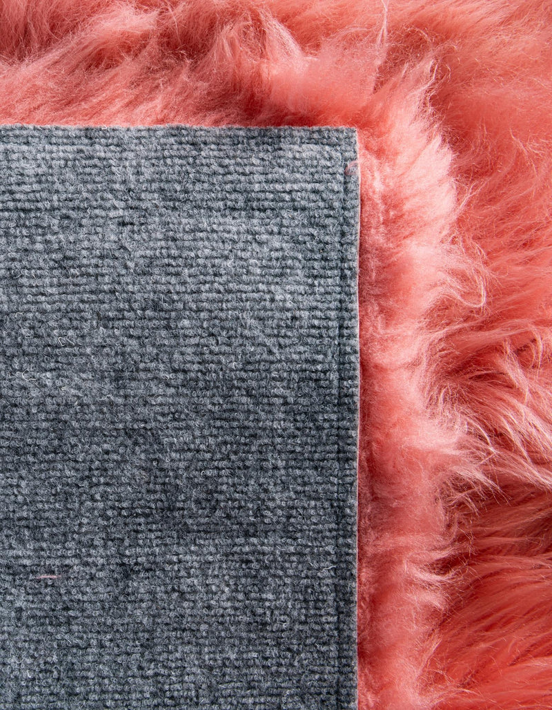 Lambskin Haven Collection Area Rug - Fleeceville Runner Pink  lifestyle 58
