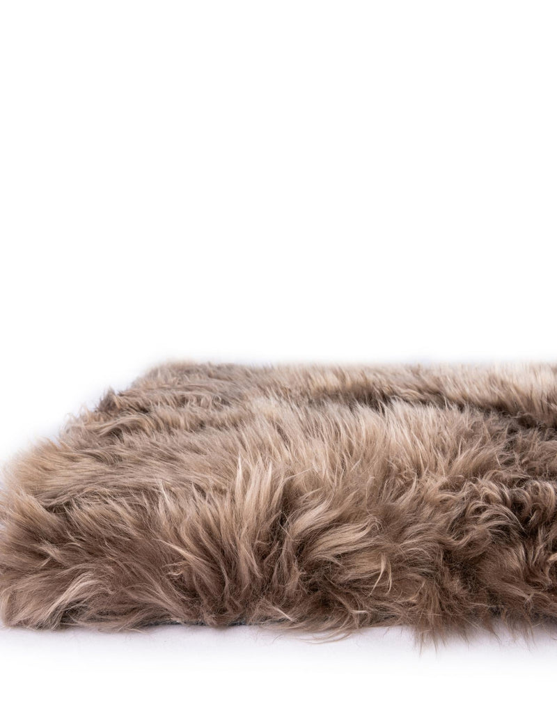 Lambskin Haven Collection Area Rug - Fleeceville Runner Beige  lifestyle 48