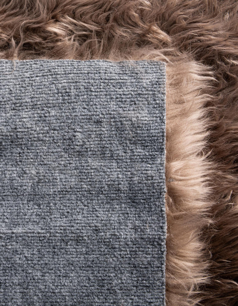 Lambskin Haven Collection Area Rug - Fleeceville Runner Beige  lifestyle 60