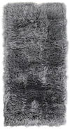Lambskin Haven Collection Area Rug - Fleeceville Runner Gray  lifestyle 5